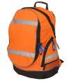 YK502 YK8001 Yoko Hi-Vis London Rucksack Orange colour image